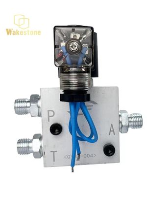 12V/24V σύνδεσμος ταχείας αλλαγής Υδραυλική βαλβίδα ηλεκτροσόκ για εξορυκτήρα